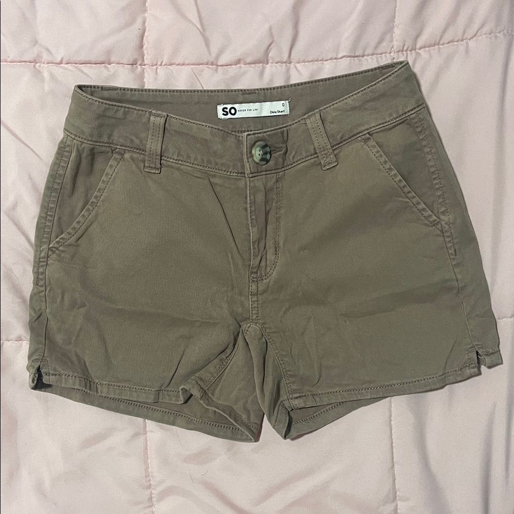 Brown Cargo Shorts